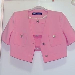 COPY - Zara blazer and skort